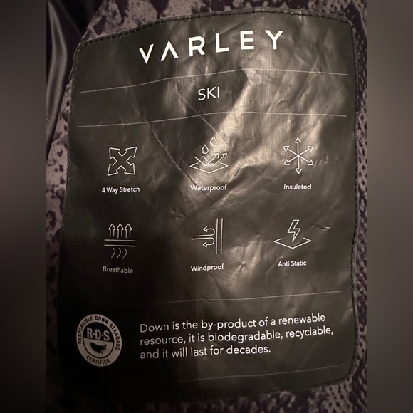 Varley Dorothy Ski Jacket - NWT - Size L Down Filled - Picture 10 of 15